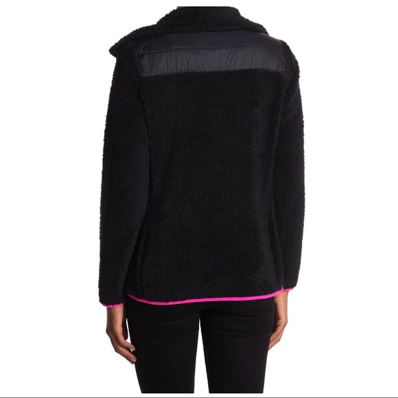 Lucky Brand Faux Fur Sherpa Fleece Teddy Jacket - Picture 8 of 9